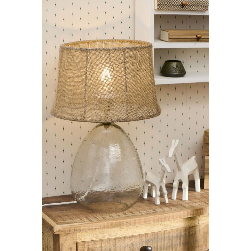 bordlampe glas