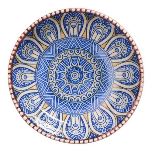 lav skål mikro spliid azul ceramic